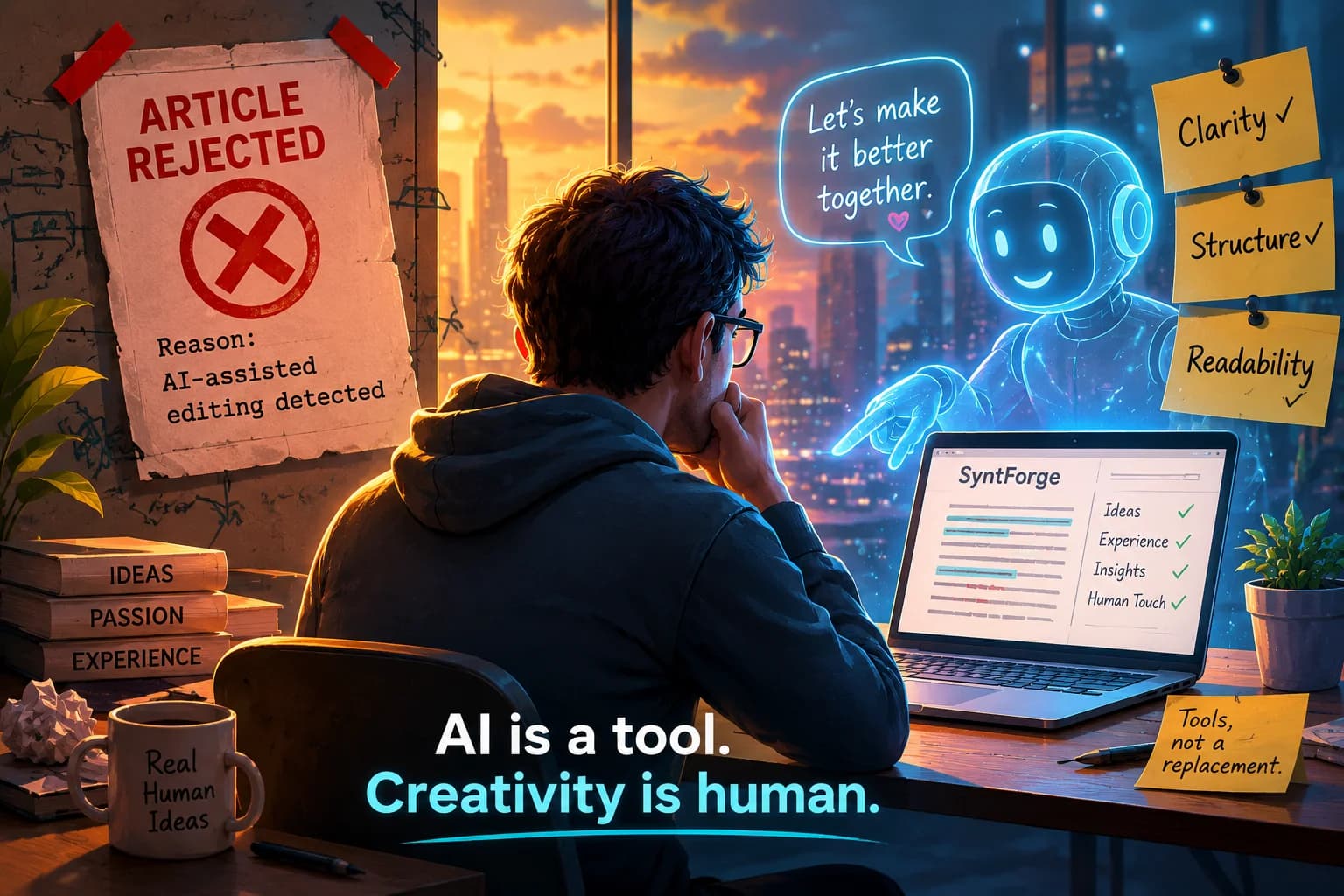 My Article Was Rejected Because I Used AI. It Made Me Think.