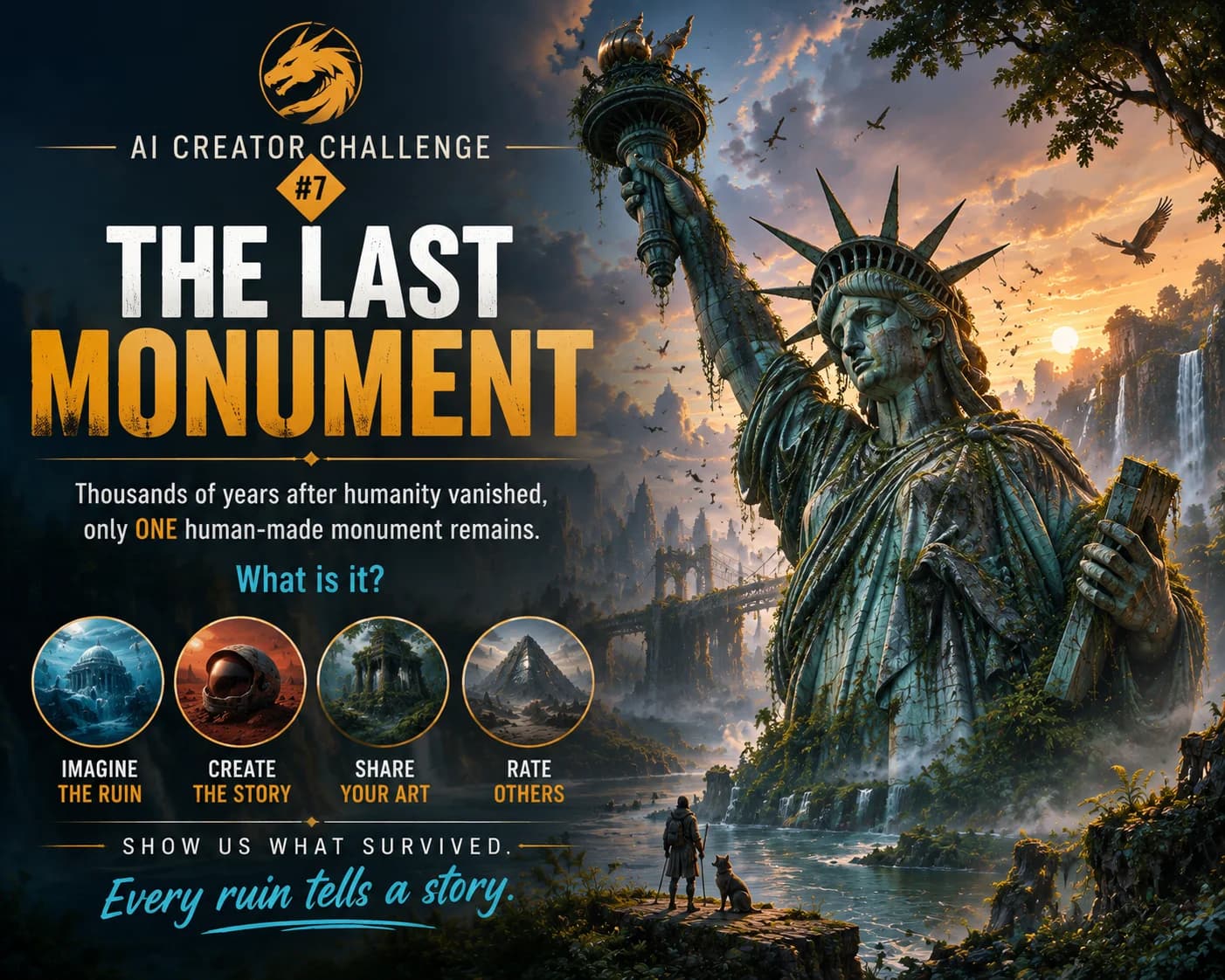 AI Creator Challenge #7 - The last monument