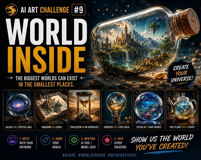 AI Creator Challenge #9 - WORLD INSIDE